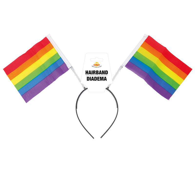 RAINBOW FLAGS HEADBAND