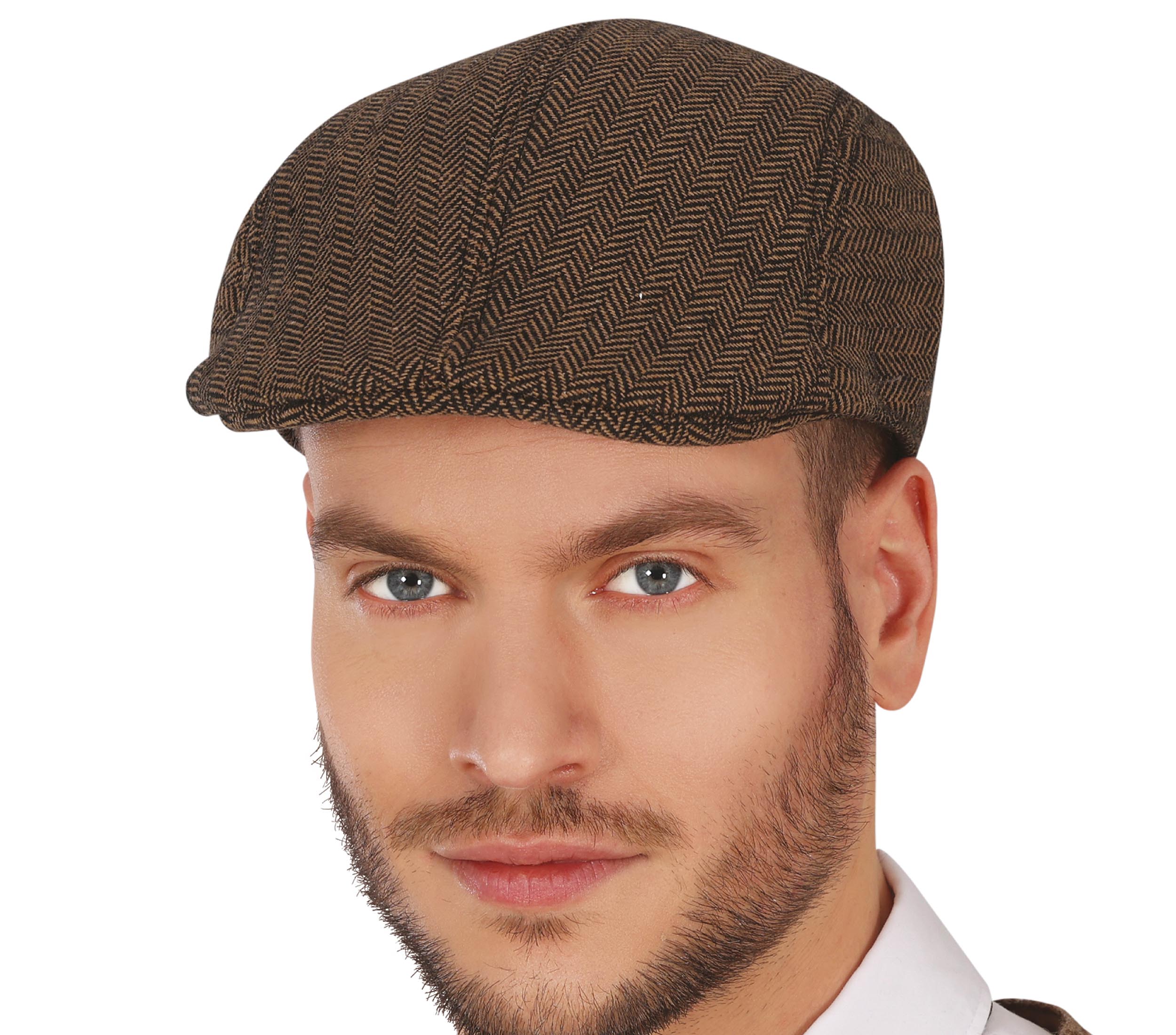 ENGLISH HERRINGBONE BERET