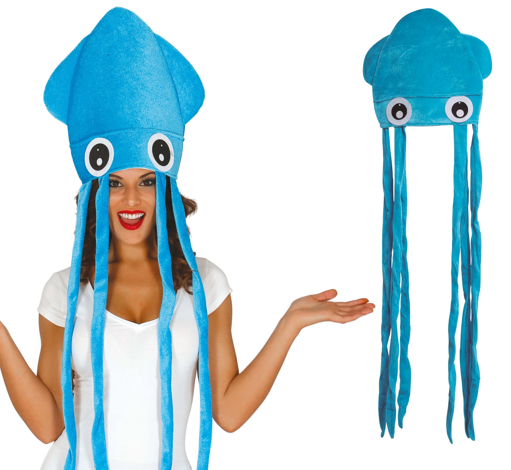 BLUE OCTOPUS HAT