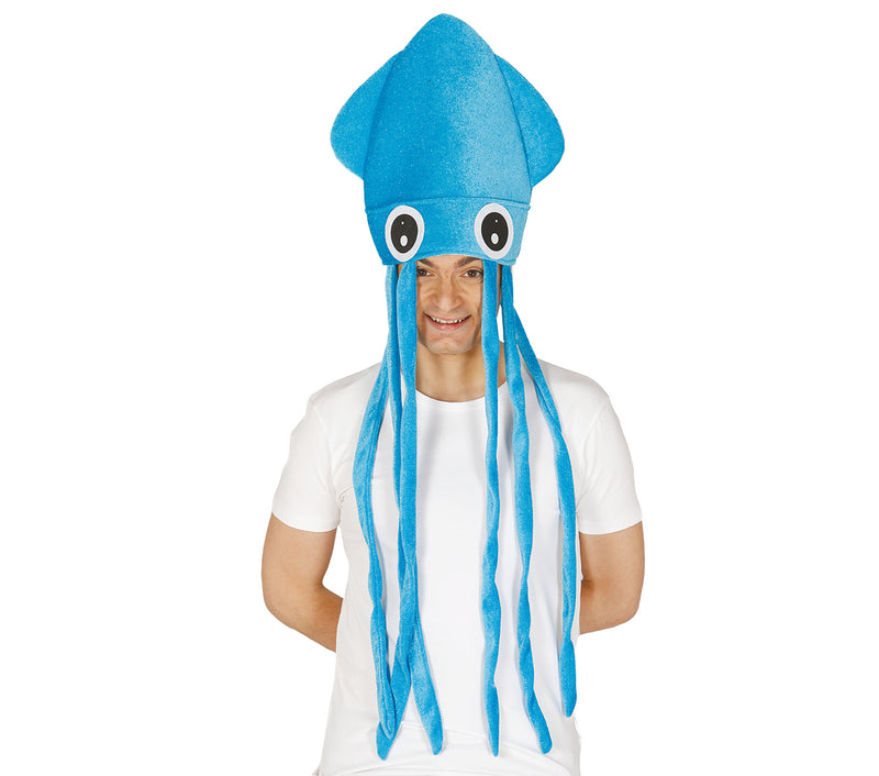 BLUE OCTOPUS HAT