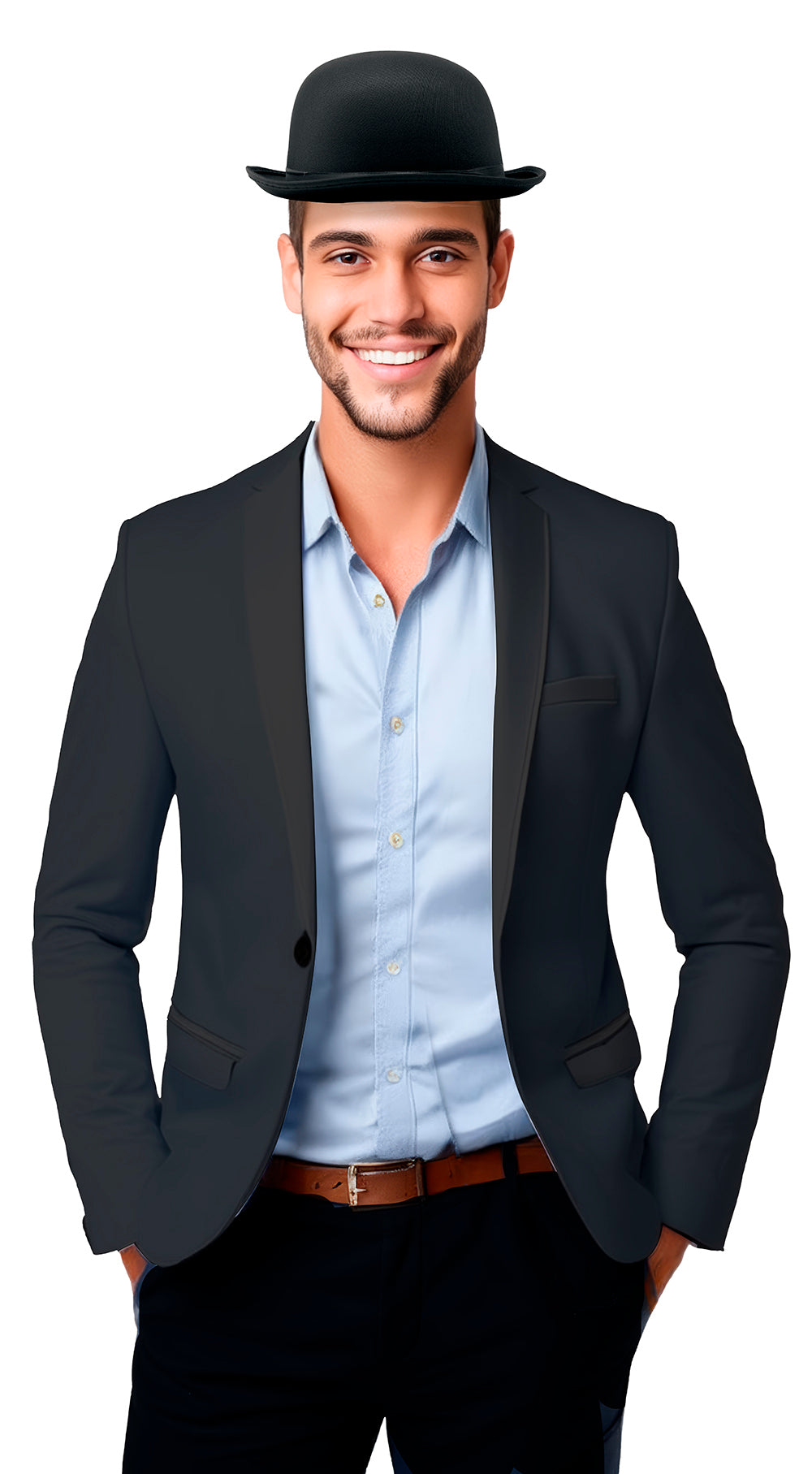 HIGH QUALITY ADULT BLACK SATIN BOMBIN