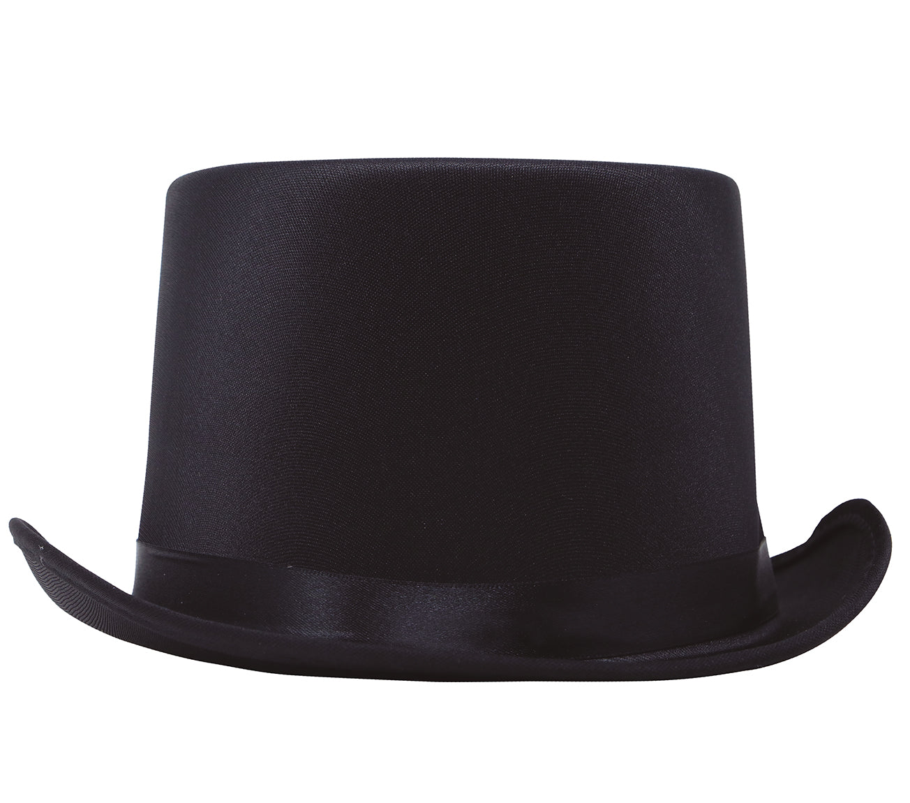 HAT, SATIN, HIGH QUALITY BLACK ADULT