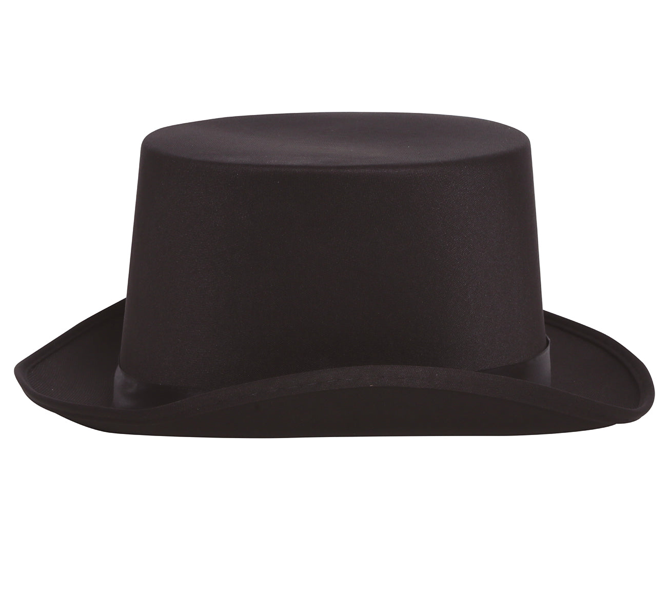 HAT, SATIN, HIGH QUALITY BLACK ADULT