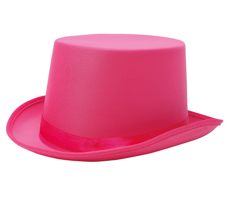 PINK HIGH QUALITY SATIN HAT