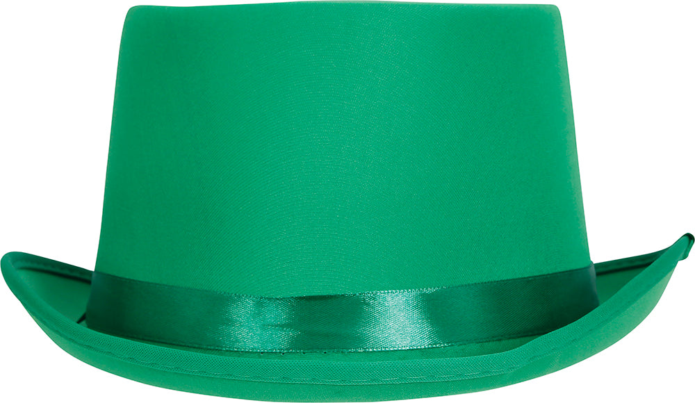 HIGH QUALITY GREEN SATIN HAT