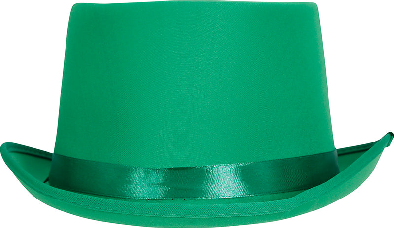 HIGH QUALITY GREEN SATIN HAT