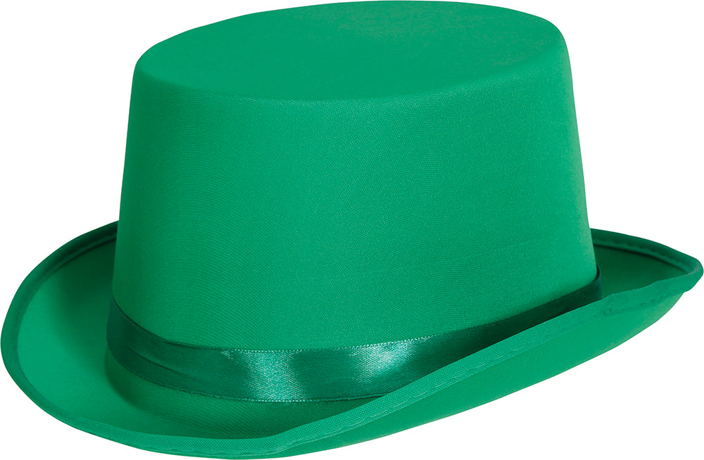 HIGH QUALITY GREEN SATIN HAT