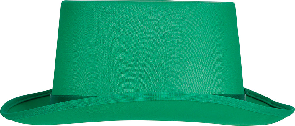 HIGH QUALITY GREEN SATIN HAT