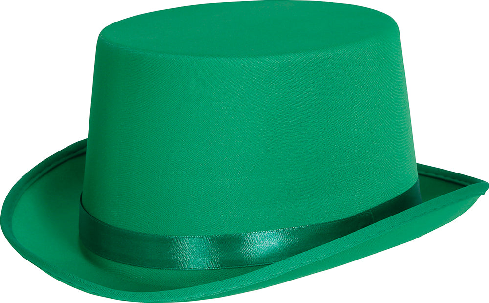 HIGH QUALITY GREEN SATIN HAT