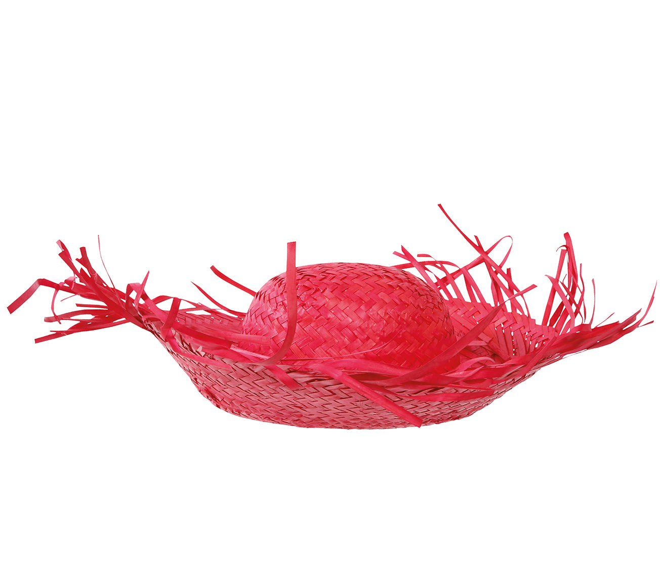 HAT SCARECROW RED STRAW