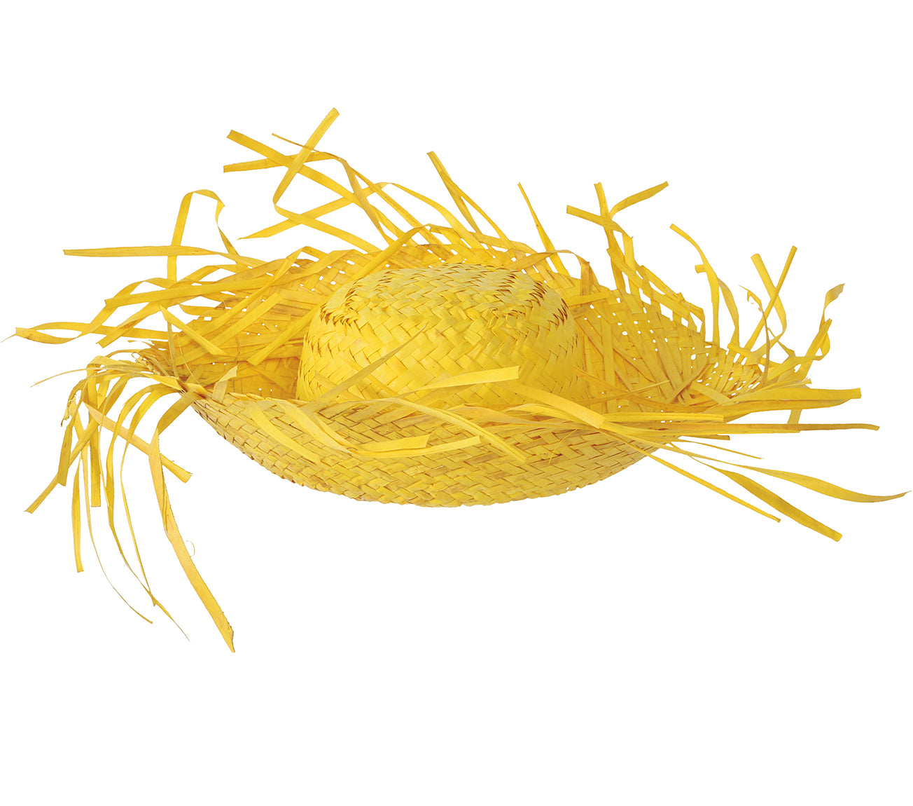 HAT SCARECROW YELLOW STRAW
