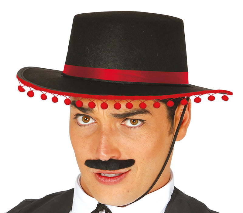 CORDOBAN HAT WITH TASSELS