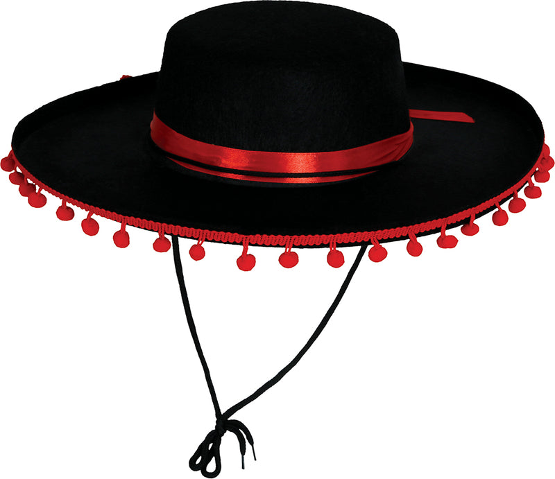 CORDOBAN HAT WITH TASSELS