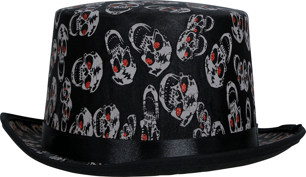 HAT WITH SKULLS
