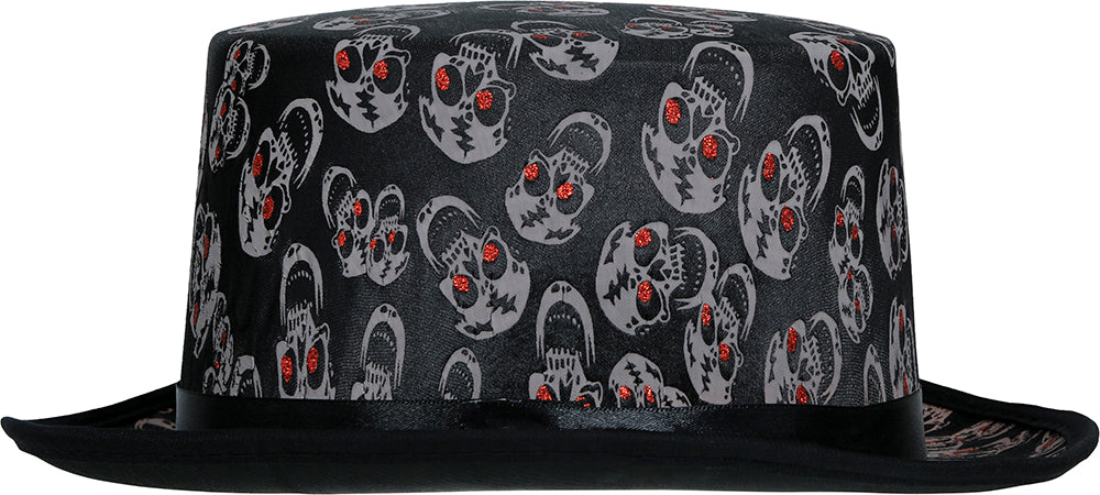 HAT WITH SKULLS