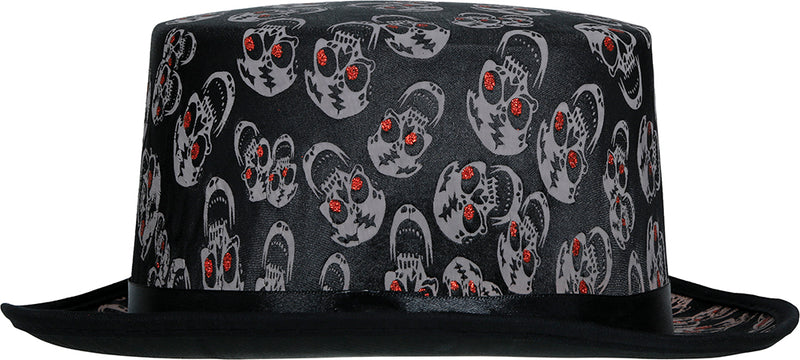 HAT WITH SKULLS