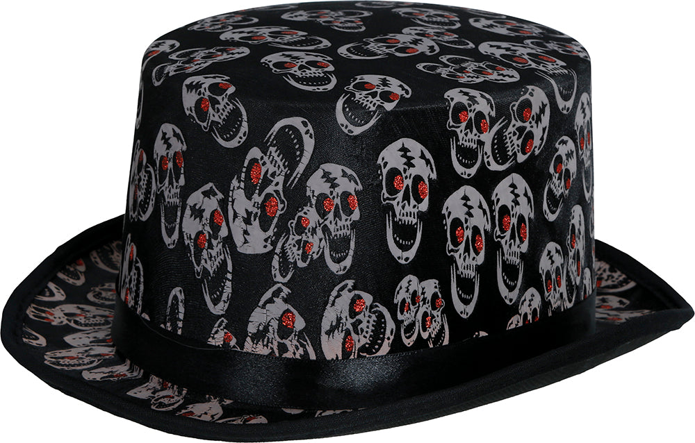 HAT WITH SKULLS