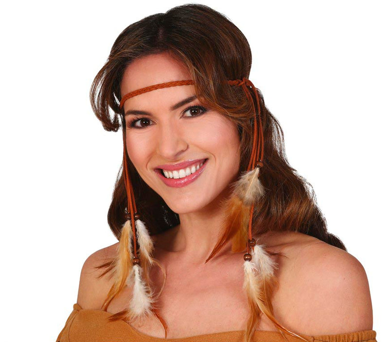 HANGING FEATHER HEADBAND