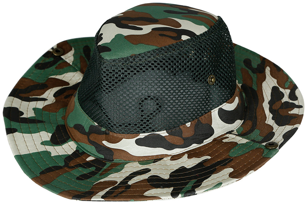 BREATHABLE CAMOUFLAGE HAT, ADULTS