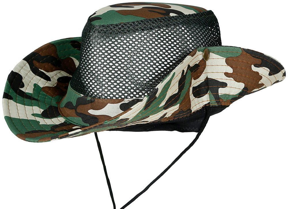 BREATHABLE CAMOUFLAGE HAT, ADULTS