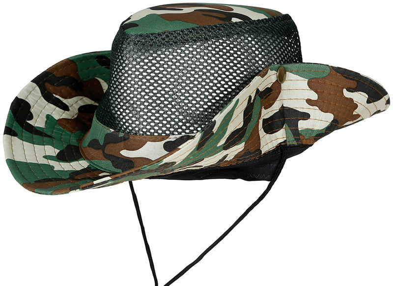 BREATHABLE CAMOUFLAGE HAT, ADULTS
