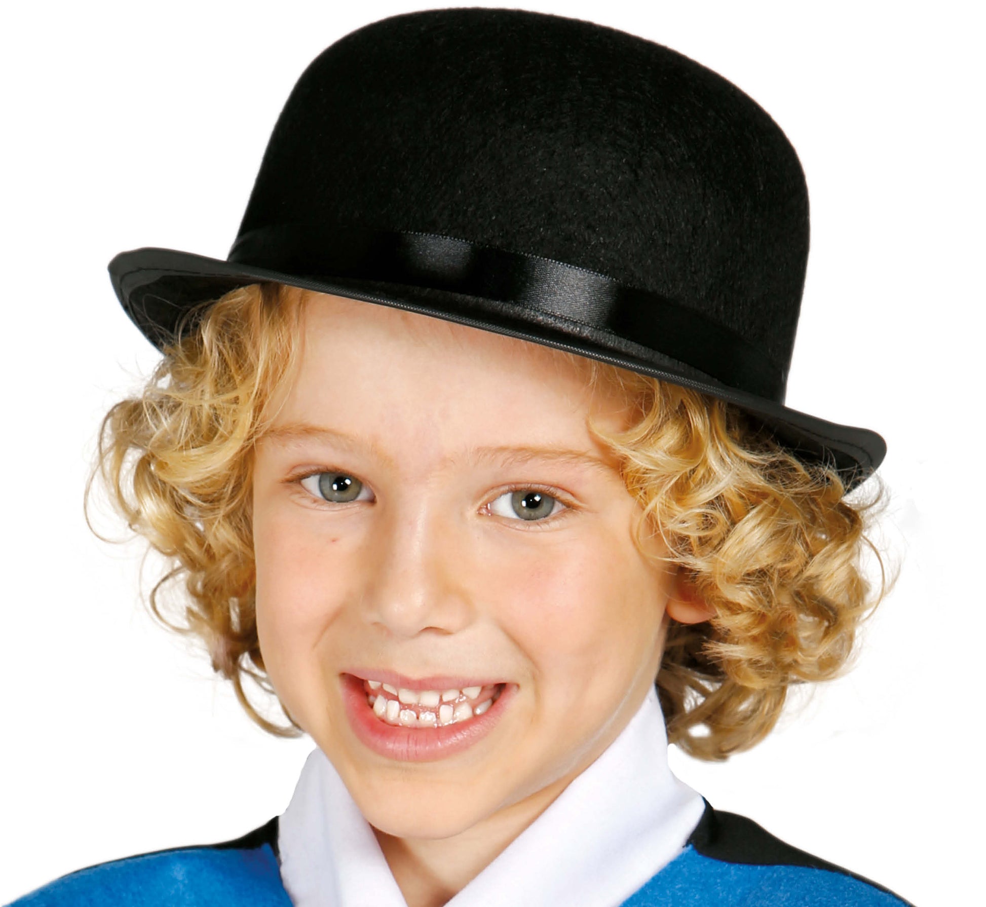 CHILD FELT BOWLER HAT