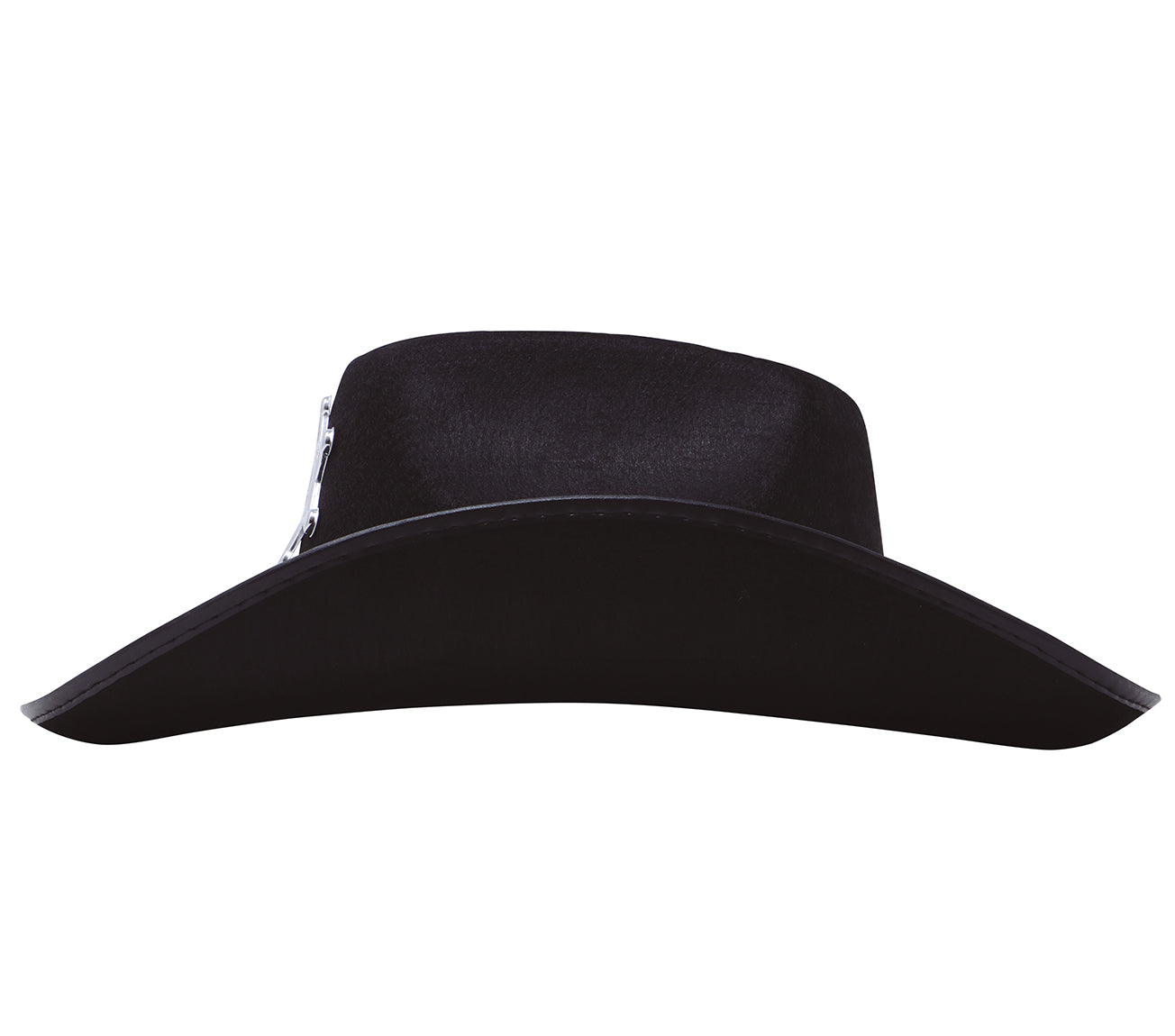 BLACK FELT SHERIFF HAT