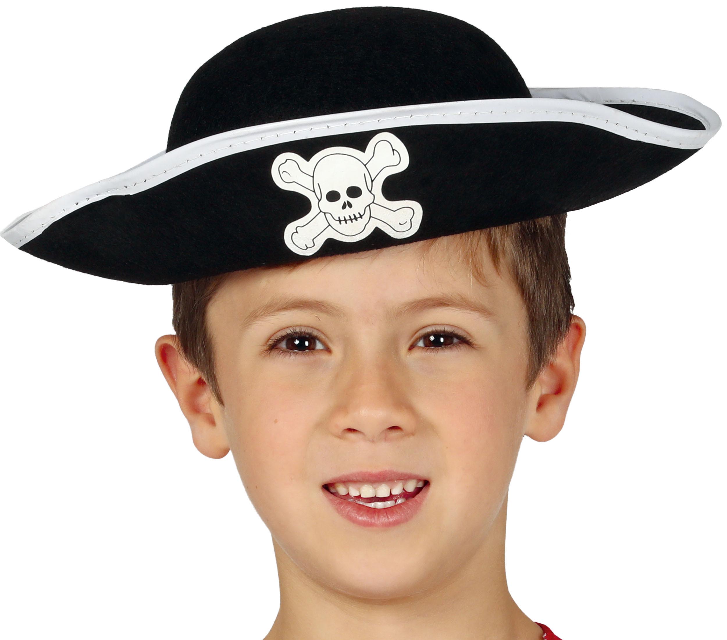 CHILD FELT PIRATE HAT