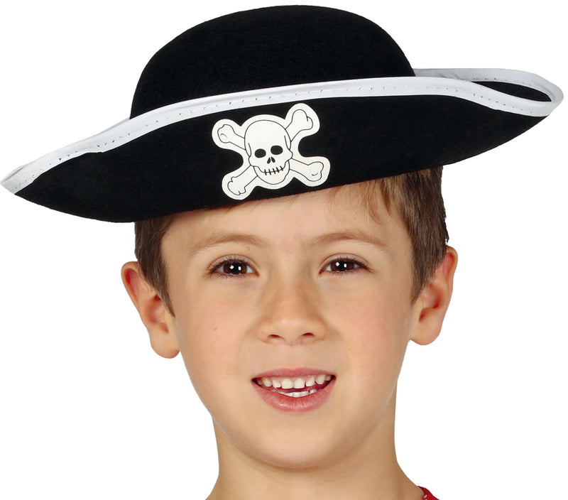 CHILD FELT PIRATE HAT
