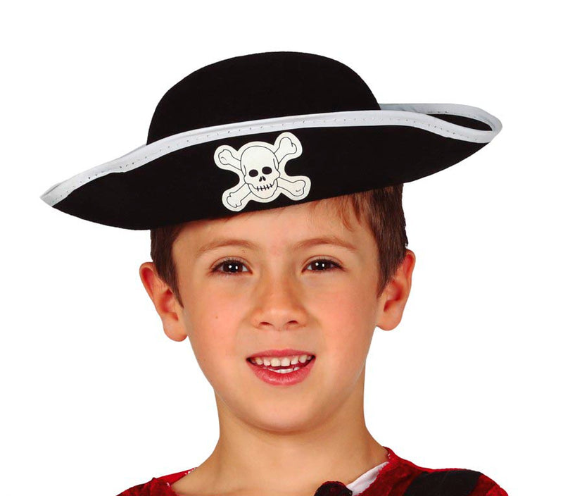 CHILD FELT PIRATE HAT