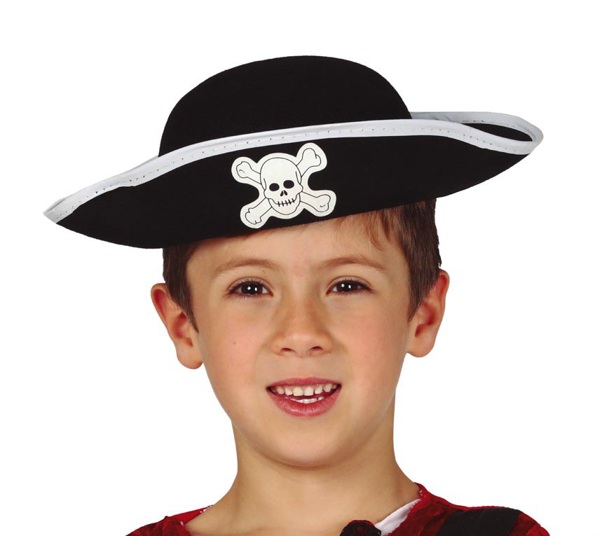 CHILD FELT PIRATE HAT