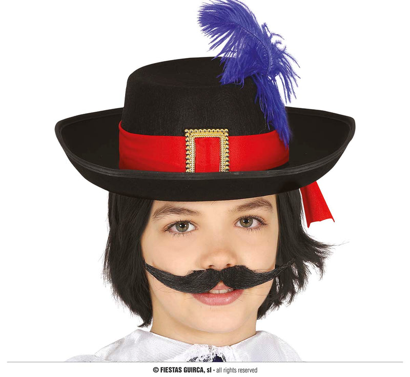 CHILD FELT MUSKETEER HAT
