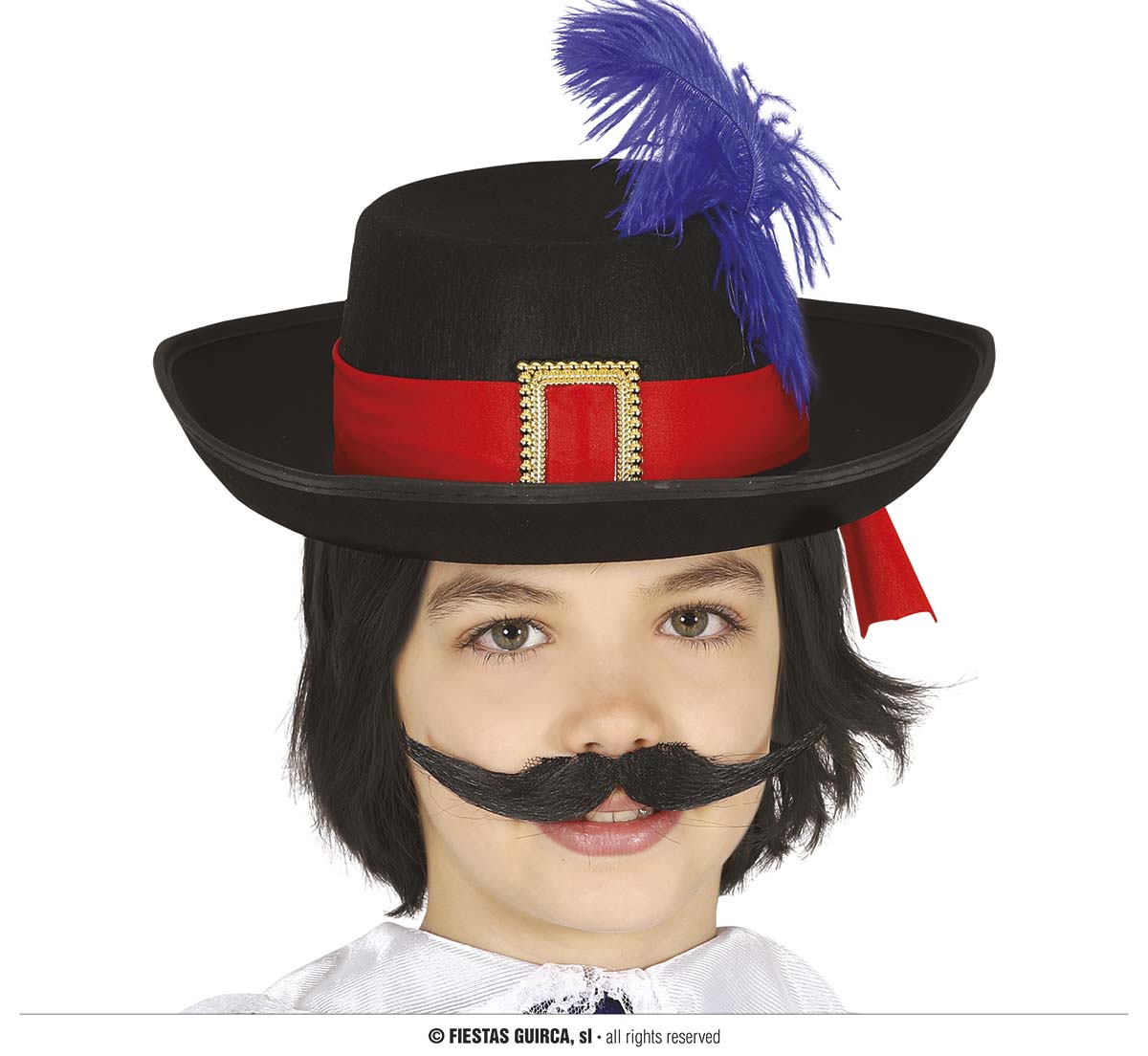 CHILD FELT MUSKETEER HAT