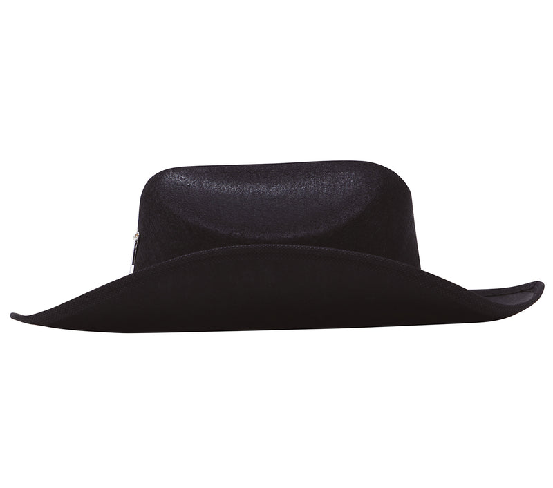 CHILD’S BLACK FELT SHERIFF HAT