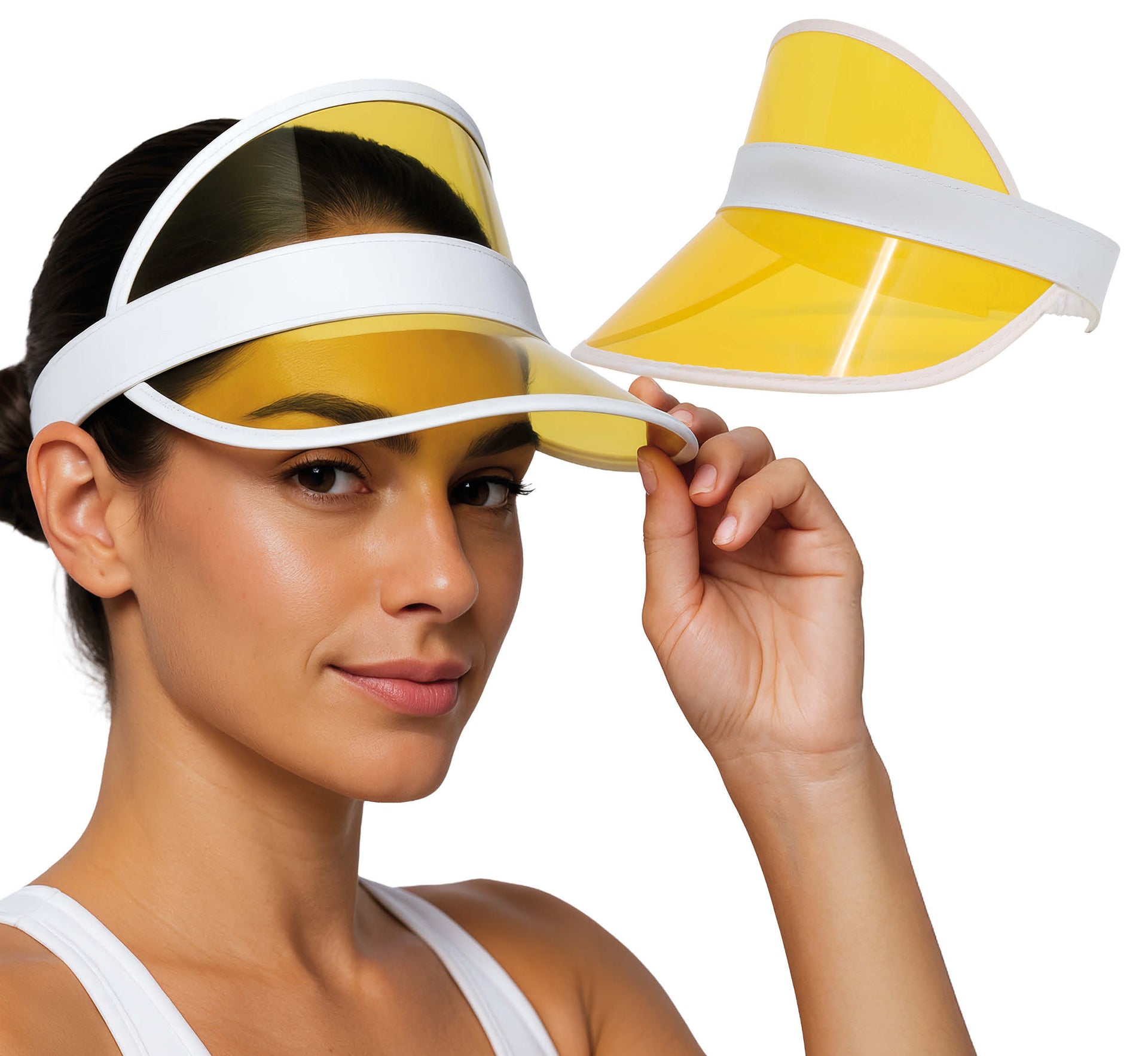 VISOR CAP TRANSPARENT