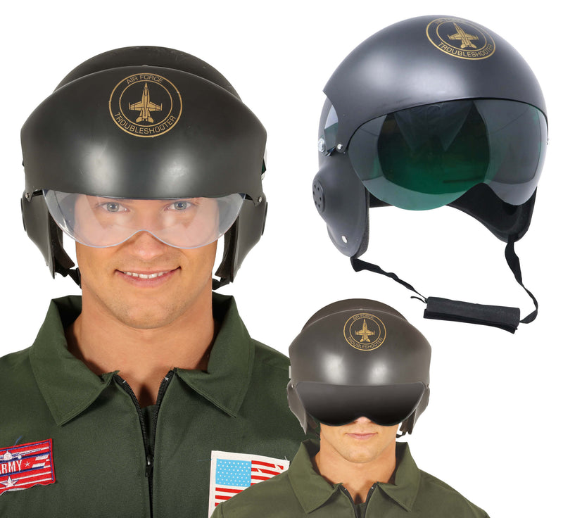 DELUXE FIGHTER PILOT HELMET