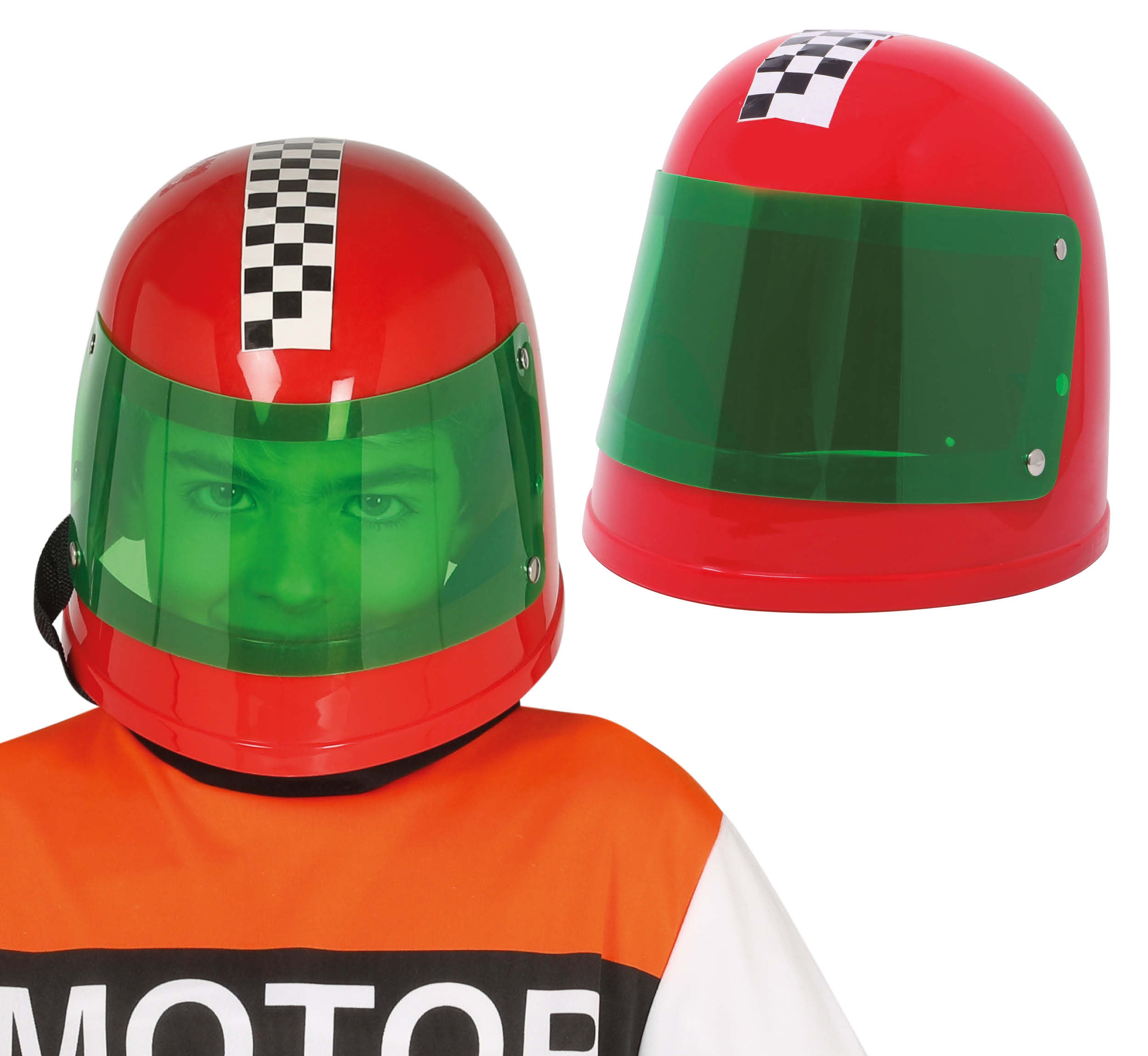 HELMET F1-PILOT CHILDREN RED