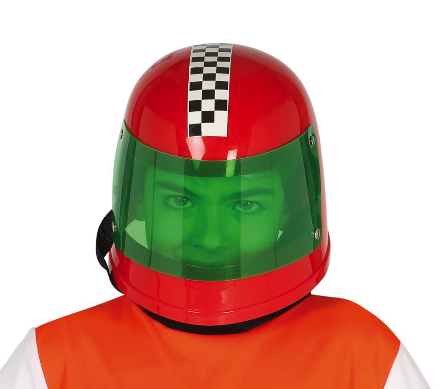 HELMET F1-PILOT CHILDREN RED