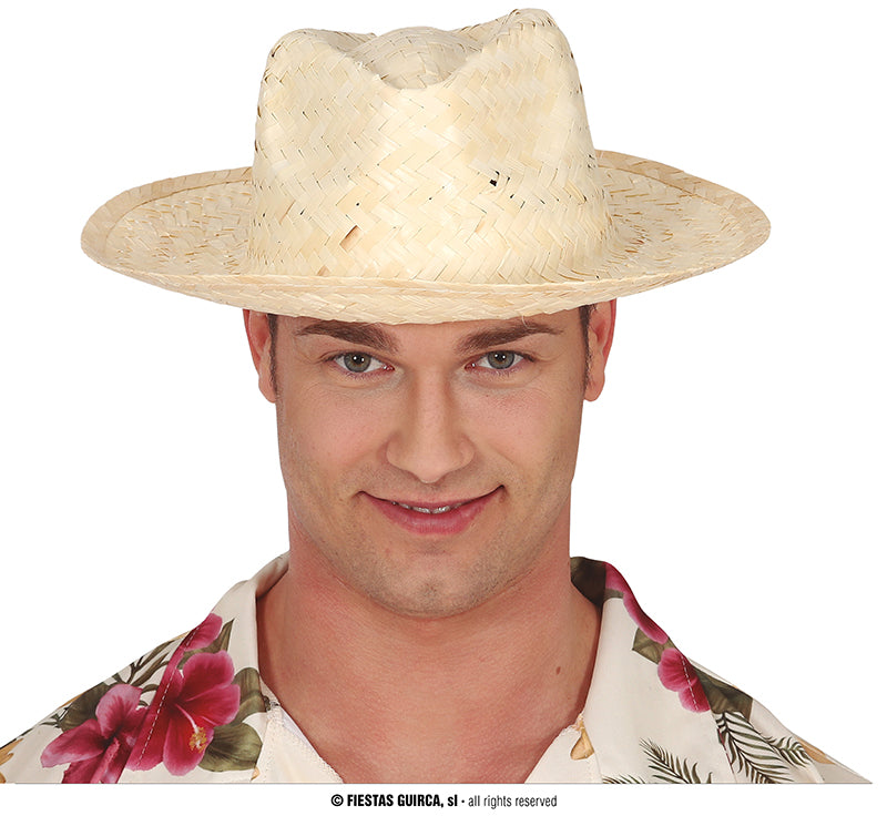 STRAW SUMMER HAT