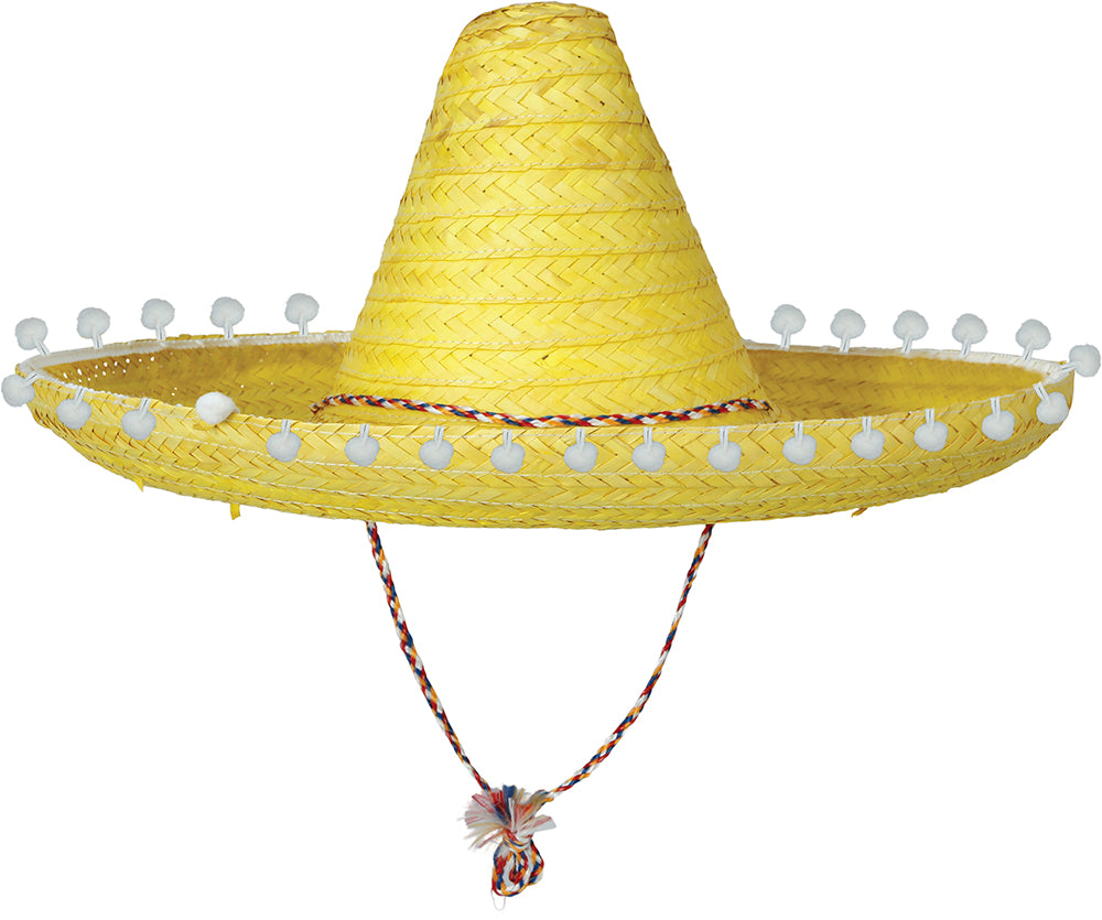 MEXICAN HAT STRAW 45 CM