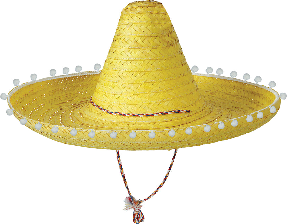 MEXICAN HAT STRAW 45 CM