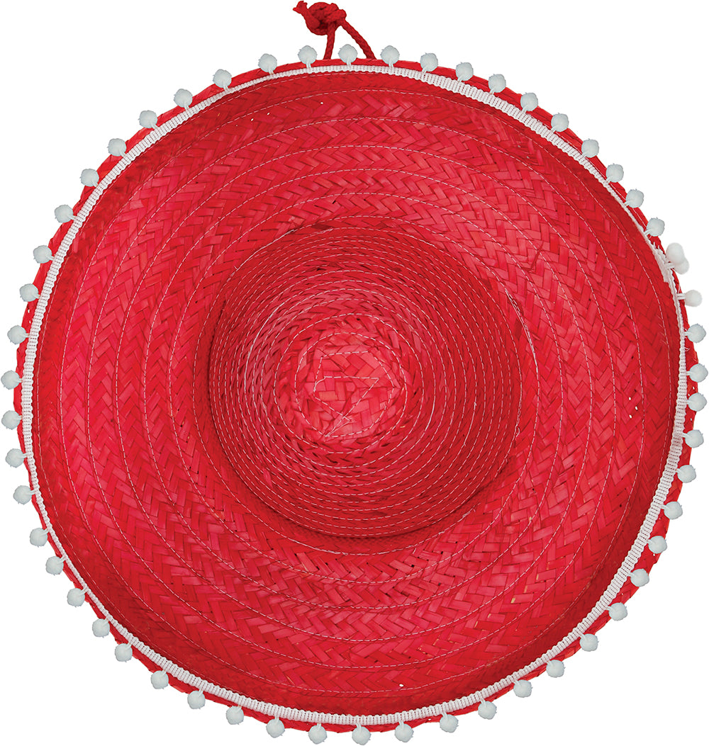 MEXICAN HAT STRAW 45 CM