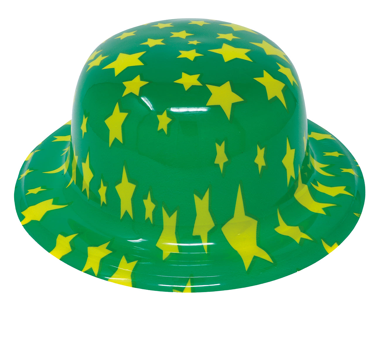 COLOURED BOWLER HAT PVC
