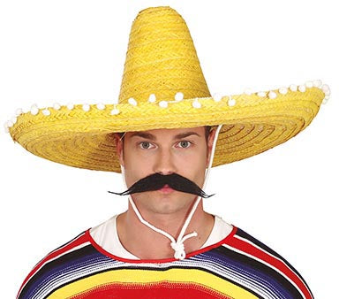 MEXICAN HAT STRAW 60 CM