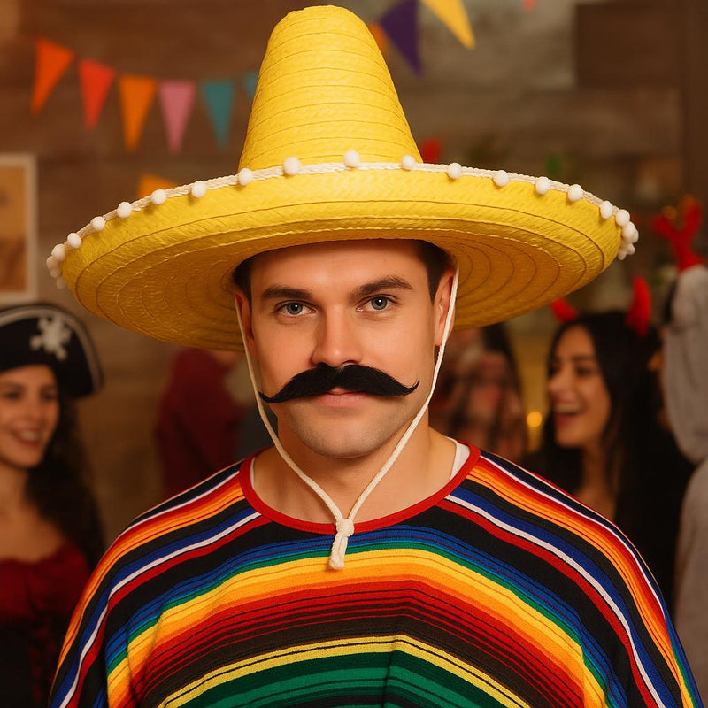 MEXICAN HAT STRAW 60 CM