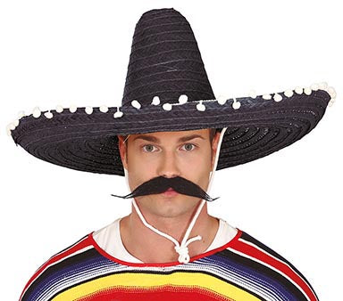 MEXICAN HAT STRAW 60 CM