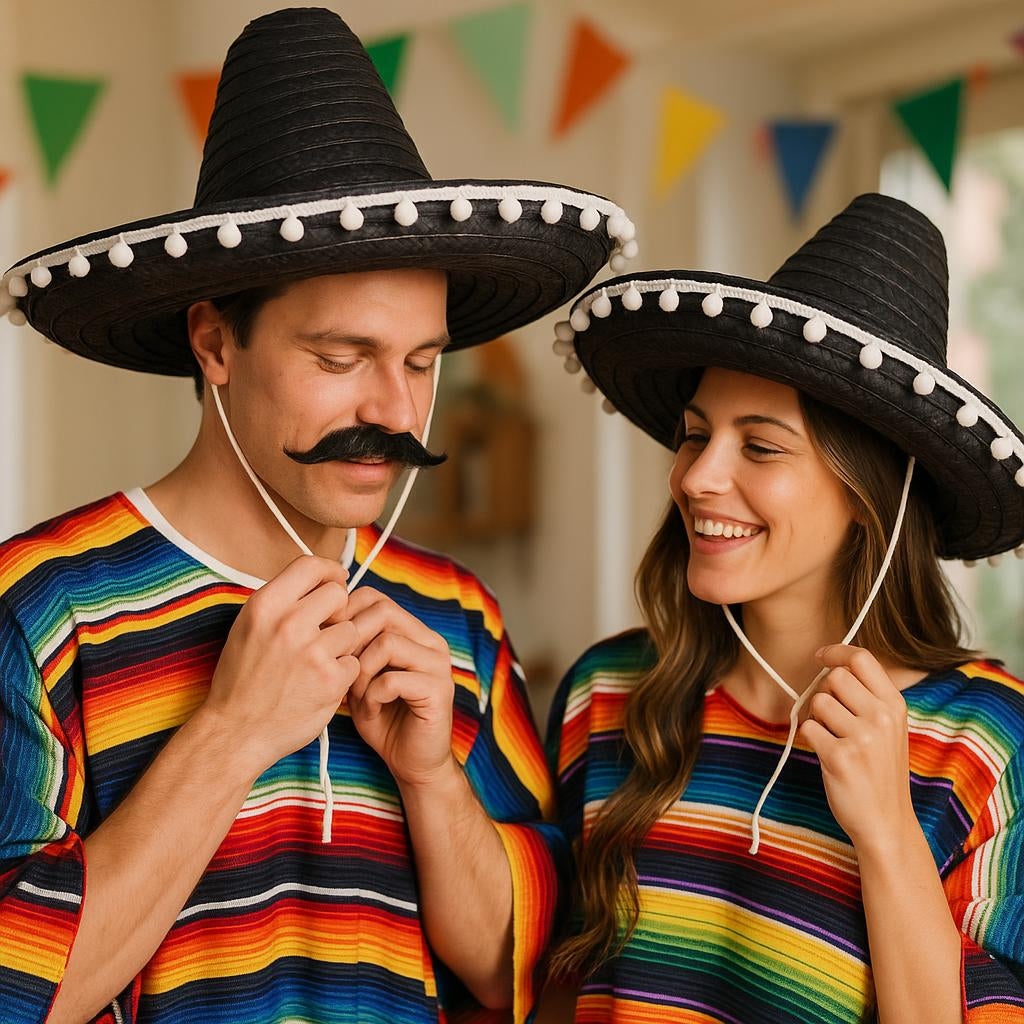 MEXICAN HAT STRAW 60 CM