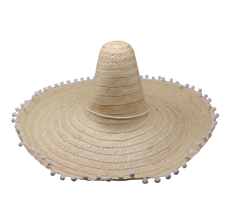 MEXICAN HAT STRAW 60 CM