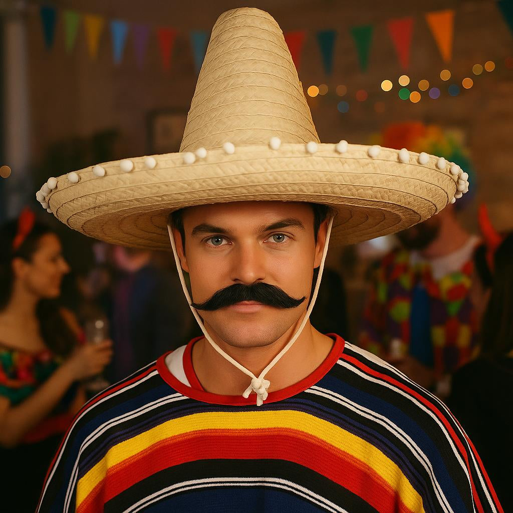 MEXICAN HAT STRAW 60 CM