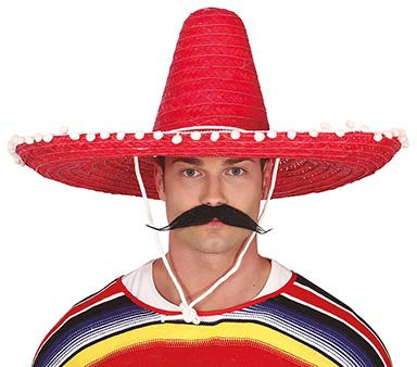 MEXICAN HAT STRAW 60 CM